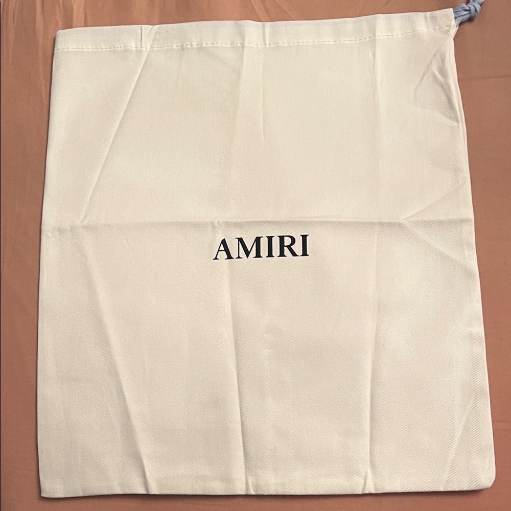 AMIRI Drawstring dust Bag set of 2